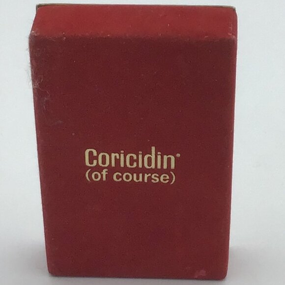 🌷Vintage Deck of Playing Cards Coricidin Advertisement - Picture 3 of 5